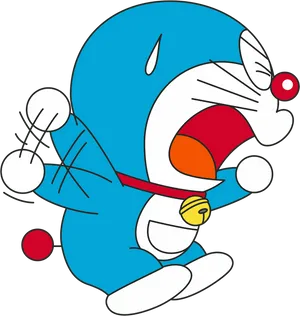 Doraemon_ Tripping_ Over PNG Image