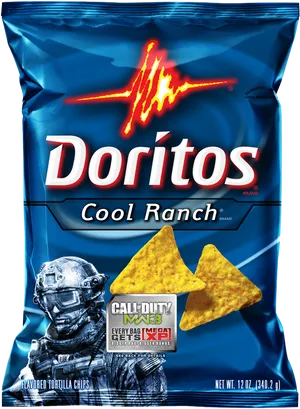 Doritos Cool Ranch Callof Duty Promotion PNG Image