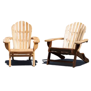 Double Adirondack Chair Png 06292024 PNG Image