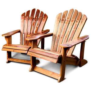 Double Adirondack Chair Png Bkx69 PNG Image