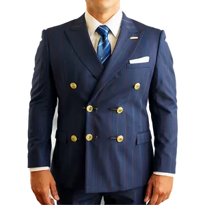 Double Breasted Suit And Tie Png 82 PNG Image