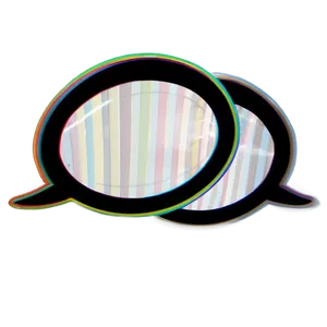 Double Chat Bubbles Png Wmy62 PNG Image