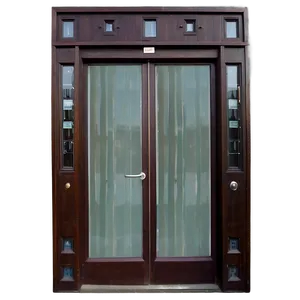 Double Glass Door Png Bhm2 PNG Image