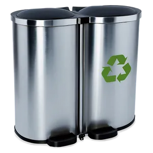 Double Recycling Bin Png Fuo PNG Image