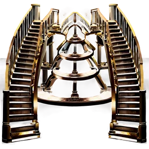 Double Staircase Png Ecd7 PNG Image