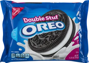 Double Stuf Oreo Package PNG Image