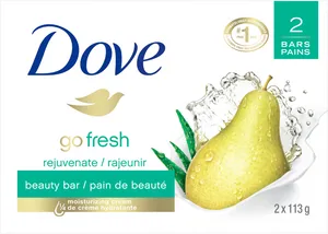 Dove Beauty Barwith Pear Design Packaging PNG Image