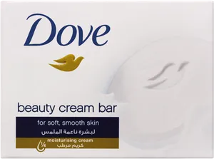 Dove Beauty Cream Bar Soap Packaging PNG Image