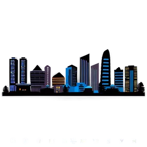 Downtown Cityscape PNG Txc66 PNG