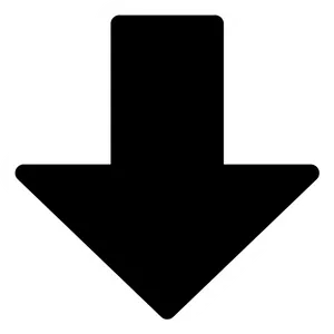 Downward Arrow Icon PNG Image