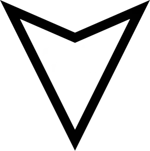 Downward Arrow Instruction PNG Image