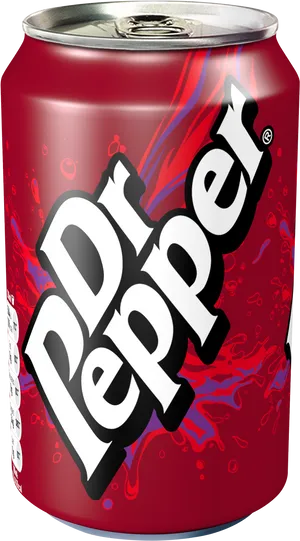 Dr Pepper Can Design PNG Image