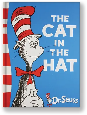 Dr Seuss Cat In The Hat Cover PNG Image