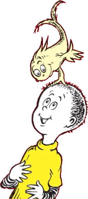 Dr Seuss Character Balance PNG Image