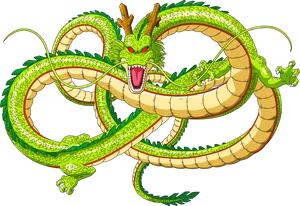 Dragon Ball Shenron Artwork PNG Image