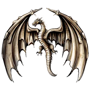 Dragon Wings Illustration Png Sxq10 PNG Image