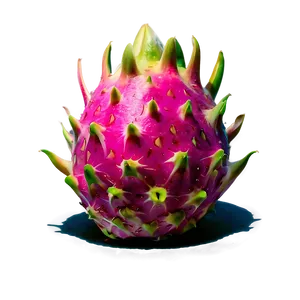 Dragonfruit On Market Stand Png Amn PNG Image