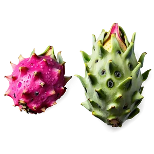 Dragonfruit With Water Drops Png 06122024 PNG Image