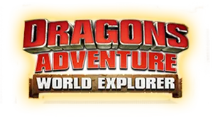 Dragons Adventure World Explorer Logo PNG Image