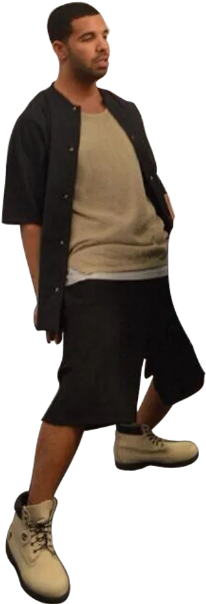 Drake Hotline Bling Meme Pose PNG Image