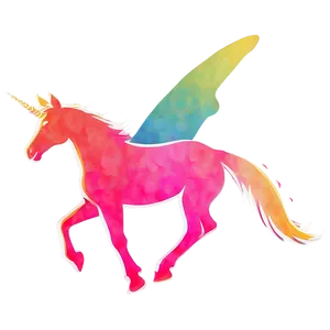 Dreamy Unicorn Silhouette Png 41 PNG Image