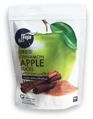 Dried Cinnamon Apple Slices Packaging PNG