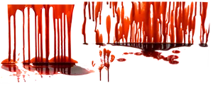 Dripping Red Liquid Art PNG Image