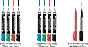 Dry Erase Whiteboard Markers Variety PNG Image