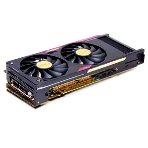 Dual-fan Graphics Card Png Wxq89 PNG Image