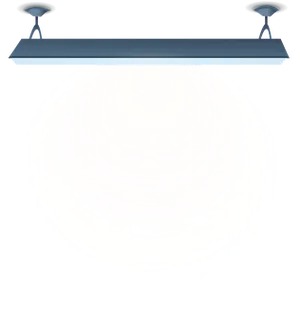 Dual Spotlightson Dark Background PNG