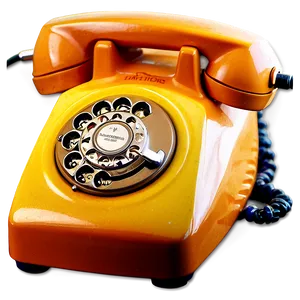 Dual Tone Rotary Phone Png 39 PNG Image