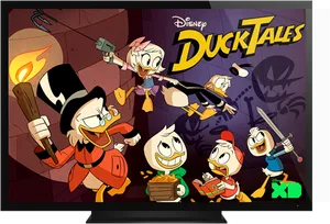 Duck Tales Animated Adventure PNG Image