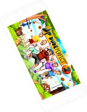 Dude Perfect2 Mobile Game Artwork PNG Image