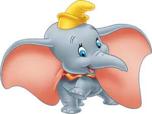 Dumbothe Flying Elephant PNG Image