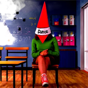 Dunce Cap In Classroom Png 27 PNG Image