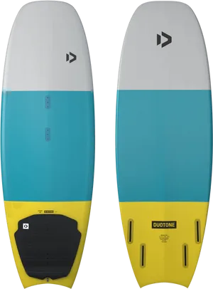 Duotone Surfboards Topand Bottom View PNG Image