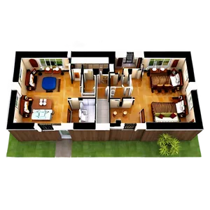 Duplex Floor Plan Png 59 PNG Image