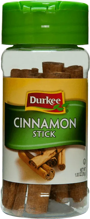 Durkee Cinnamon Stick Spice Jar PNG Image