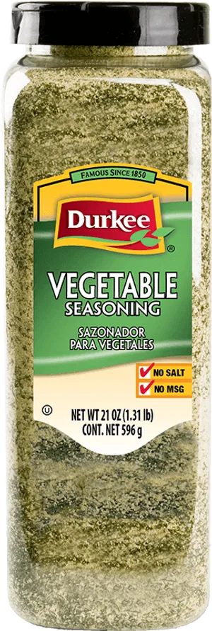 Durkee Vegetable Seasoning Bottle PNG Image