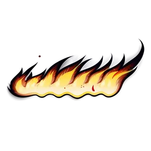 Dynamic Anime Fire Png 79 PNG Image