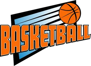 Dynamic Basketball Clipart PNG Image