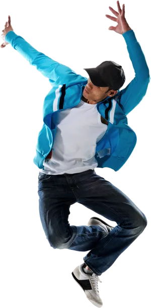 Dynamic Breakdancerin Action PNG Image