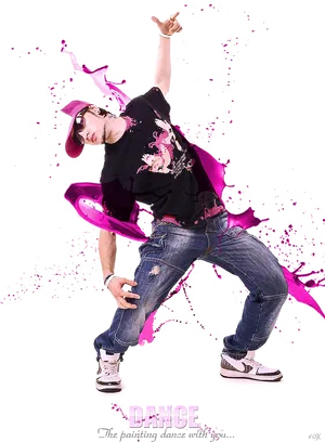 Dynamic Dance Move Logo PNG Image