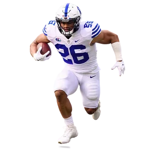 Dynamic Saquon Barkley Running Png Ack PNG Image