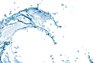 Dynamic Water Splash Photography PNG Image