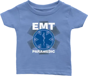 E M T Paramedic Infant T Shirt PNG Image