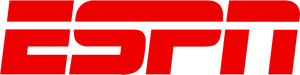 E S P N Logo Red Background PNG Image