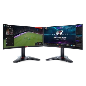 E-sports Gaming Monitor Png Hfy PNG Image