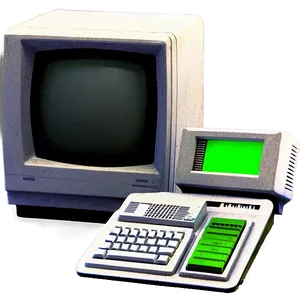 Early 90s Computer Technology Png Erk60 PNG Image