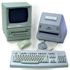 Early 90s Computer Technology Png Olu PNG Image